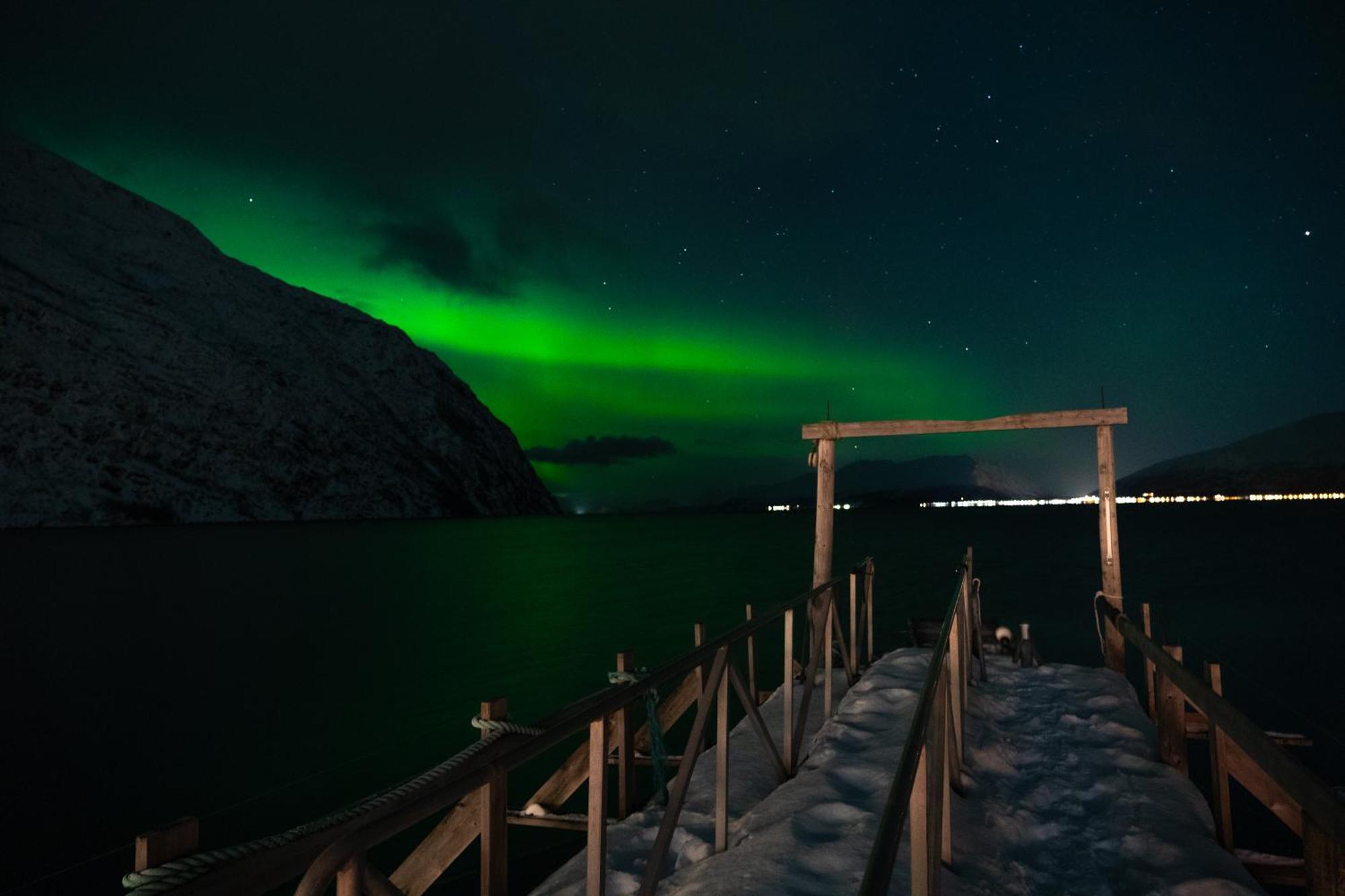 Вілла Lyngen Aurora House Koppangen Екстер'єр фото