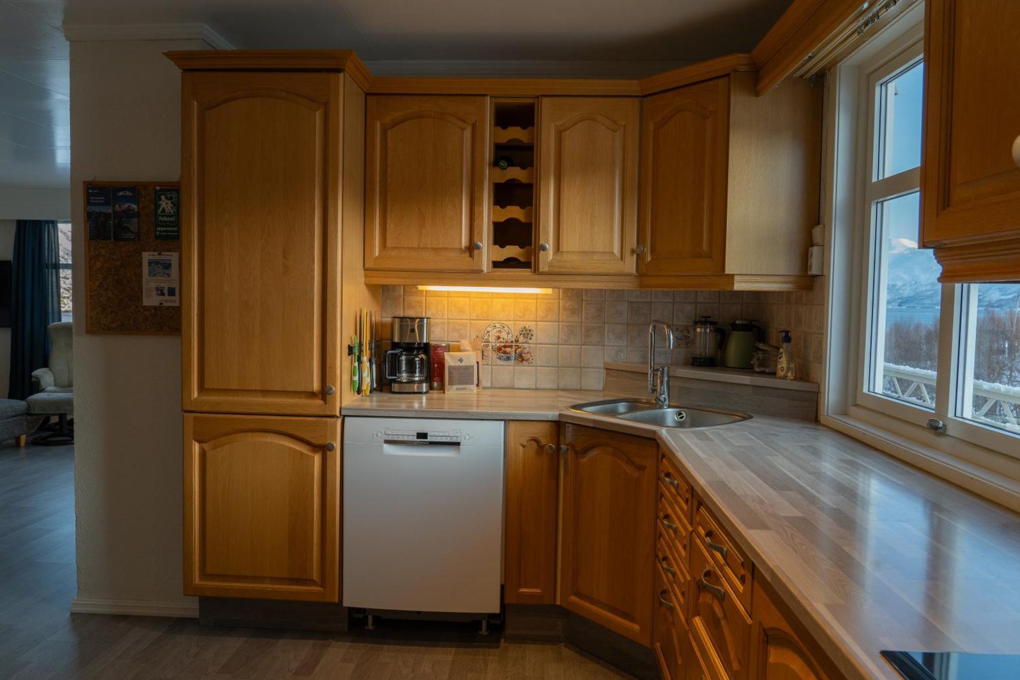 Вілла Lyngen Aurora House Koppangen Екстер'єр фото