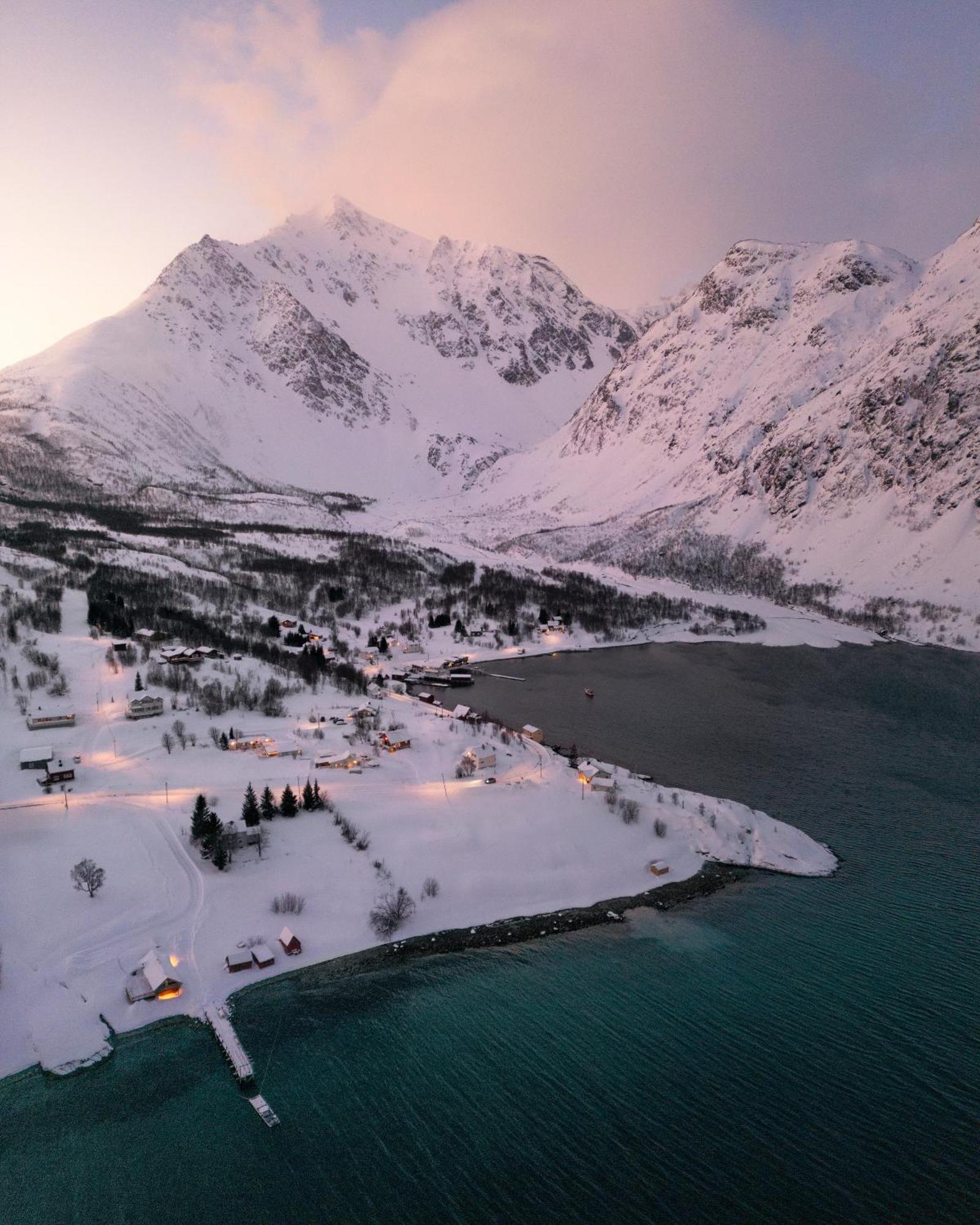 Вілла Lyngen Aurora House Koppangen Екстер'єр фото